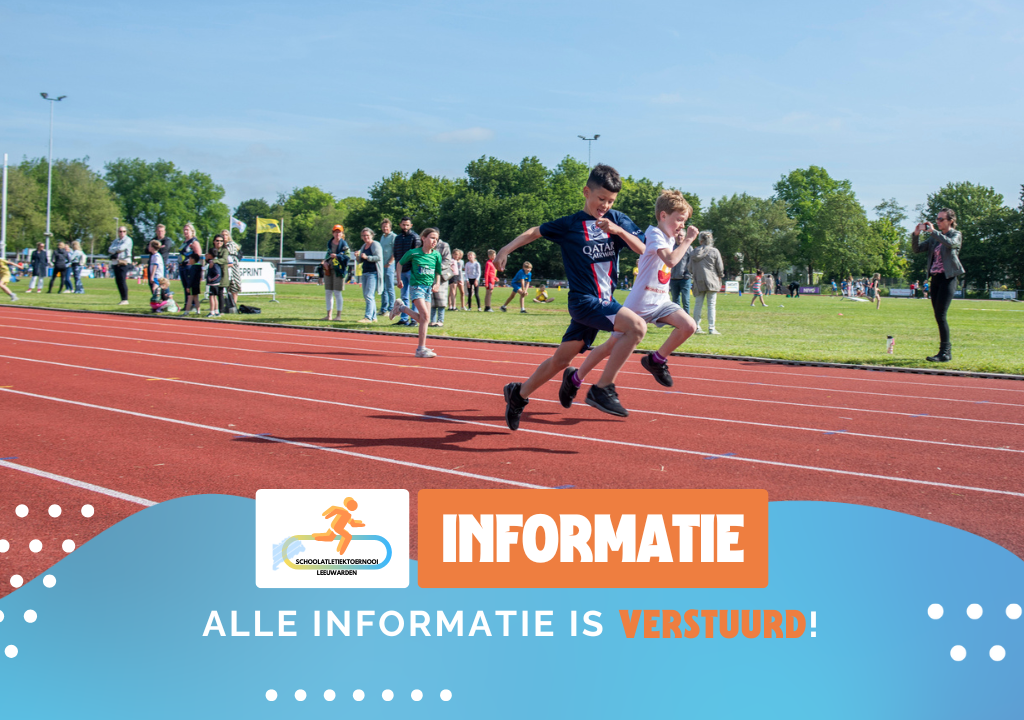 Nieuws - Alle informatie is verstuurd